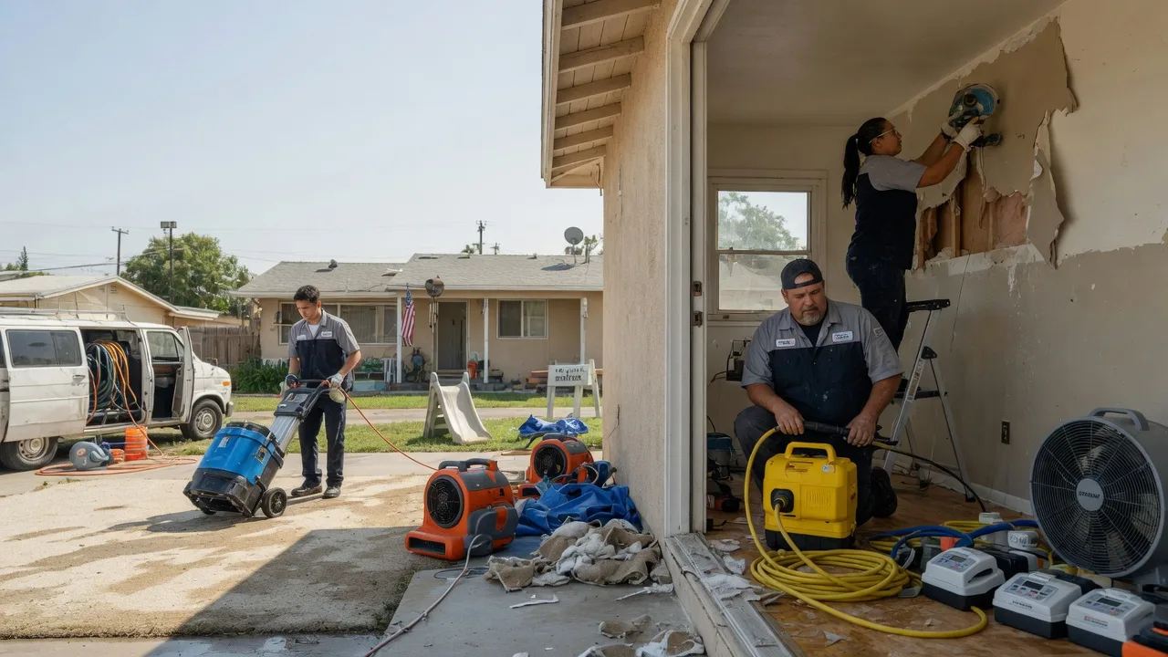 Water Damage Restoration in Mount Pleasant, TX near me